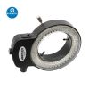 amscope 144-led adjustable microscope ring light +adapter